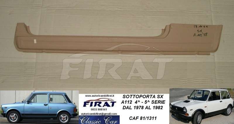 ARCO GIRORUOTA FIAT 127 PARAF.POST.SX